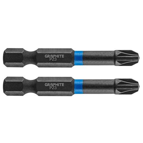 Torziós ütvecsavarozó bit PZ3x50mm, 2db (56H523)