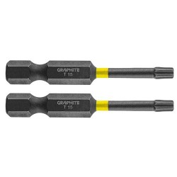 Torziós ütvecsavarozó bit TX15x50mm, 2db (56H524)