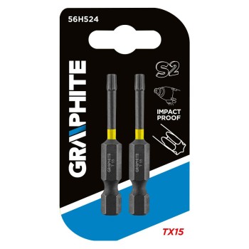 Torziós ütvecsavarozó bit TX15x50mm, 2db (56H524)