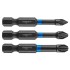 Torziós ütvecsavarozó bit PZ1/2/3x50mm, 3db (56H542) Torziós ütvecsavarozó bit PZ1/2/3x50mm, 3db (56H542)