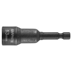 Csavarbehajtó ütvecsavarozókhoz, hatlapú, mágneses, 13mm (56H553) Csavarbehajtó ütvecsavarozókhoz, hatlapú, mágneses, 13mm (56H553)