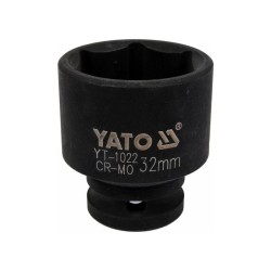 YATO Gépi dugókulcs 1/2' 32 mm CrMo (YT-1022) YATO Gépi dugókulcs 1/2' 32 mm CrMo (YT-1022)