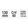 YATO Keresztvágó 130 mm CrV60 (YT-4694)