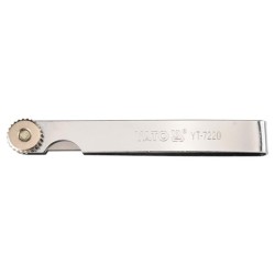 YATO Hézagmérő 17 lapos 0,02 - 1,00 mm 100 mm (YT-7220)