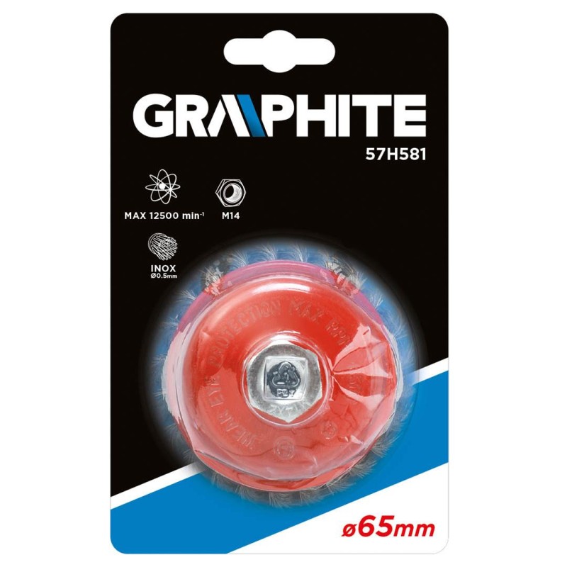 Drótkorong, FAZÉKKEFE SODROTT 65MM M14 (57H581)