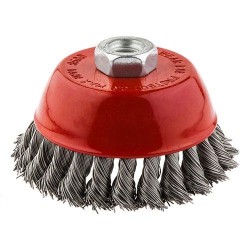 Drótkorong, FAZÉKKEFE SODROTT 100MM M14 (57H583) Drótkorong, FAZÉKKEFE SODROTT 100MM M14 (57H583)