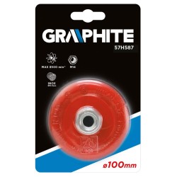 Drótkorong, FAZÉKKEFE SODROTT 100MM M14 (57H587) Drótkorong, FAZÉKKEFE SODROTT 100MM M14 (57H587)