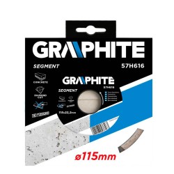 Gyémánt vágókorong 115mm SZEGMENSES (57H616) Gyémánt vágókorong 115mm SZEGMENSES (57H616)