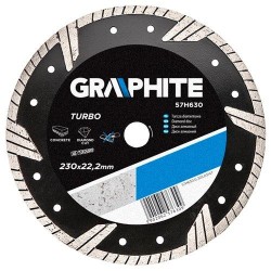 Gyémánt vágókorong 230mm TURBO (57H630) Gyémánt vágókorong 230mm TURBO (57H630)
