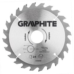Körfűrészlap keményfém fogakkal, 160x30mm, 24 fog (57H658) Körfűrészlap keményfém fogakkal, 160x30mm, 24 fog (57H658)