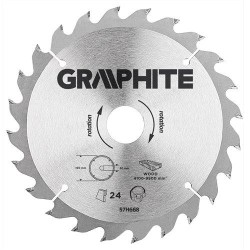 Körfűrészlap keményfém fogakkal, 190x30mm, 24 fog (57H668)