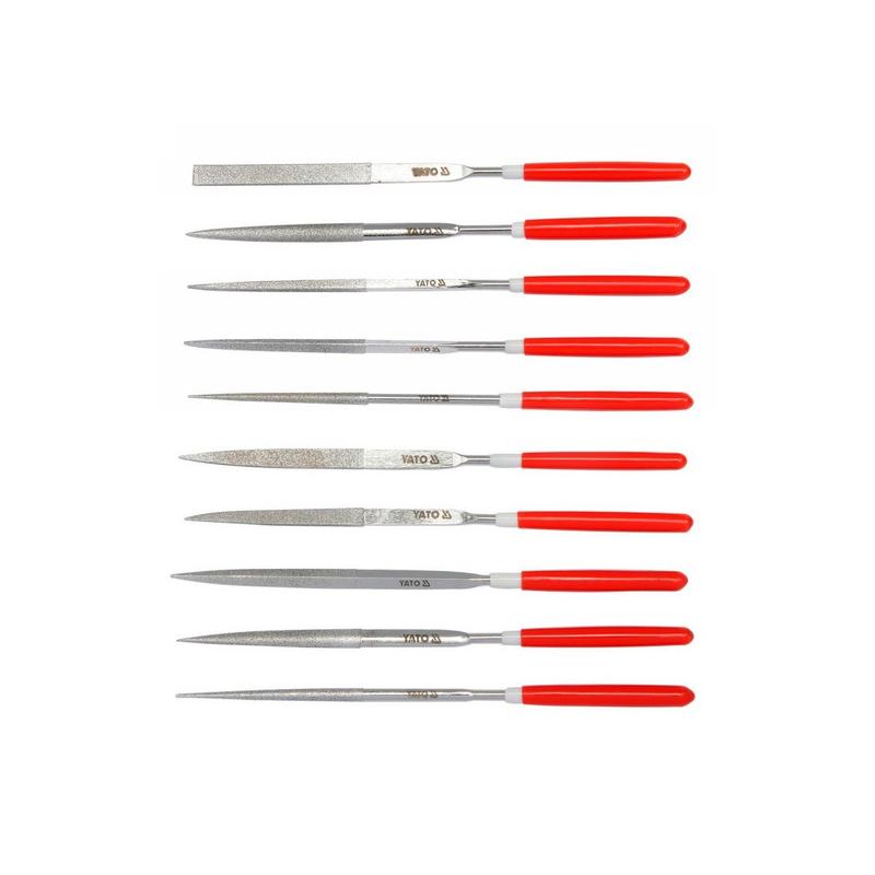 YATO Tűreszelő készlet 10 részes 3,0 x 140 mm (YT-6144)