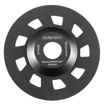 Gyémánt csiszolókorong 125 x 22,2 x 5mm, C szegmenses (57H895)
