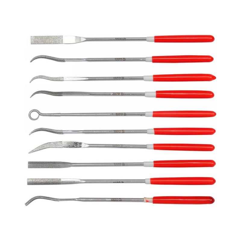 YATO Tűreszelő készlet 10 részes 3,0 x 140 mm (YT-6145)