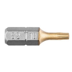 Csavarhúzó bit Torx 10, 25mm, 1/4'', 2db (57H971) Csavarhúzó bit Torx 10, 25mm, 1/4'', 2db (57H971)