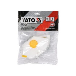 YATO Pormaszk FFP1NR szelepes (3 db/cs) (YT-7488) YATO Pormaszk FFP1NR szelepes (3 db/cs) (YT-7488)