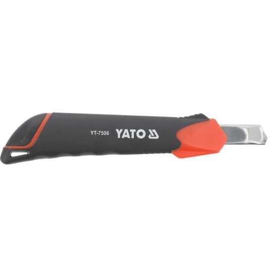 YATO Törhető pengés kés 9 mm fémsínes (YT-7506) YATO Törhető pengés kés 9 mm fémsínes (YT-7506)
