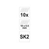 YATO Törhető penge 18 mm (10 db/cs) (YT-7525) YATO Törhető penge 18 mm (10 db/cs) (YT-7525)