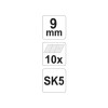 YATO Törhető penge 9 mm (10 db/cs) (YT-7528)