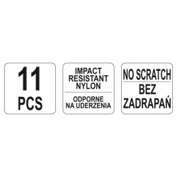 YATO Kárpitkiszedő készlet 11 részes (YT-0844)