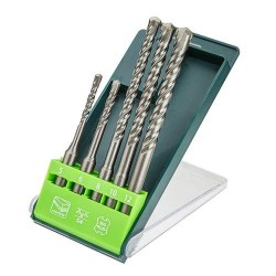 Betonfúró készlet SDS PLUS 5db. - 5, 6 x110mm + 8, 10, 12 x160mm (60H685)