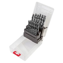 Csigafúró készlet HSS-G, 1.0 - 13.0mm, 25db (60H814) Csigafúró készlet HSS-G, 1.0 - 13.0mm, 25db (60H814)