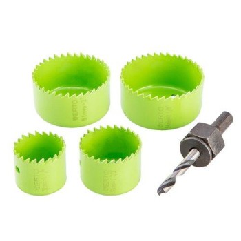 Körkivágó készlet 5db, 32, 38, 51, 54mm (60H953) Körkivágó készlet 5db, 32, 38, 51, 54mm (60H953)