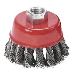 DRÓTKORONG FAZÉKKEFE SODROTT M14 100mm (62H131) DRÓTKORONG FAZÉKKEFE SODROTT M14 100mm (62H131)
