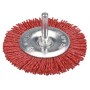 Műanyagszálas nylon körkefe 75mm csapos (62H712)