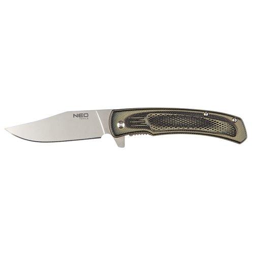 Összecsukható kés 17.5cm, rozsdamentes acél, penge: 8cm, a penge hosszabbítható (63-114)