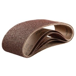 Csiszolószalag készlet 75 x533mm, K60, K80x2, K100x2, K120, 6db (63H656)