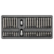 YATO Csavarozóbitek 40 részes (fiókbetét) (YT-5538) YATO Csavarozóbitek 40 részes (fiókbetét) (YT-5538)