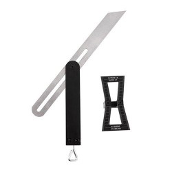 Állítható derékszög és szögmásoló, rozsdamentes (NEO 72-109) Állítható derékszög és szögmásoló, rozsdamentes (NEO 72-109)