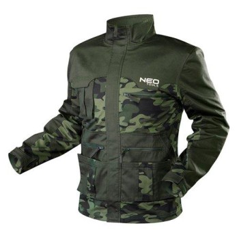Munkadzseki terepmintás, CAMO, 60% pamut, 40% polyester, 255 g/m2, XXXL (81-211-XXXL)