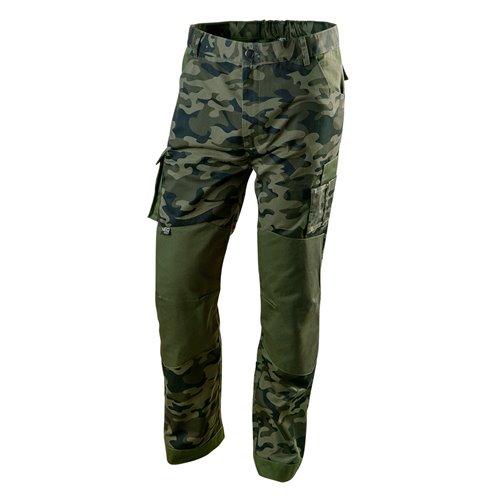 Munkanadrág terepmintás, CAMO, 60% pamut, 40% polyester, 255 g/m2, L (81-221-L)