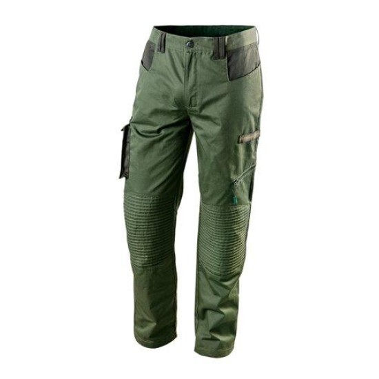 Munkanadrág olíva, CAMO, 60% pamut, 40% polyester, 255 g/m2, M (81-222-M)