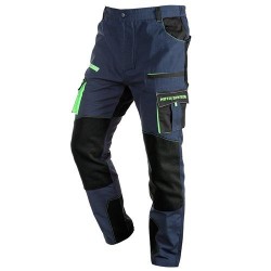 Munkanadrág, Motosynteza, 100% pamut, szakadásmentes szövet, 3soros varrat, térdprotektor zseb, XS (81-235-XS) Munkanadrág, Motosynteza, 100% pamut, szakadásmentes szövet, 3soros varrat, térdprotektor zseb, XS (81-235-XS)
