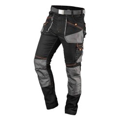 Munkanadrág, HD, karcsúsított(slim fit), 60% pamut, 37% polyester, 3% elastane, 285 g/m2, övvel, M (81-238-M) Munkanadrág, HD, karcsúsított(slim fit), 60% pamut, 37% polyester, 3% elastane, 285 g/m2, övvel, M (81-238-M)