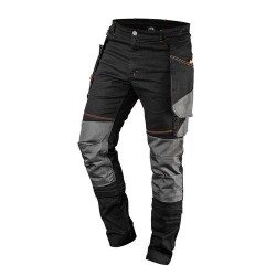 Munkanadrág, HD, karcsúsított(slim fit), 60% pamut, 37% polyester, 285 g/m2, lecsatolható szerszámzsebek, XL (81-239-XL) Munkanadrág, HD, karcsúsított(slim fit), 60% pamut, 37% polyester, 285 g/m2, lecsatolható szerszámzsebek, XL (81-239-XL)