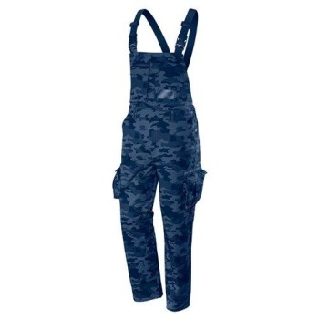 Kantáros munkanadrág tengerészkék terepmintás, Camo, Navy, 60% pamut + 40% poliészter, (81-243-XS) Kantáros munkanadrág tengerészkék terepmintás, Camo, Navy, 60% pamut + 40% poliészter, (81-243-XS)