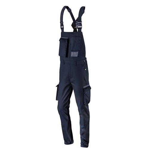 Munkanadrág, kantáros, tengerészkék, Navy, 60% pamut + 40% poliészter, XS (81-244-XS)