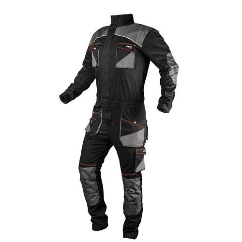 Overall, HD, karcsúsított(slim fit), 60% pamut, 37% polyester, 3% elastane, 285 g/m2, XS (81-258-XS)