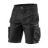 Rövidnadrág, farmer, DENIM, fekete, cipzáros oldalzsebekkel, 98% pamut, 410g/m2, XS (81-273-XS) Rövidnadrág, farmer, DENIM, fekete, cipzáros oldalzsebekkel, 98% pamut, 410g/m2, XS (81-273-XS)