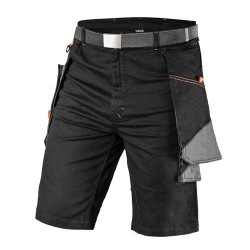 Rövidnadrág, HD, karcsúsított(slim fit), 60% pamut, 37% polyester, 3% elastane, 285 g/m2, övvel, L (81-278-L) Rövidnadrág, HD, karcsúsított(slim fit), 60% pamut, 37% polyester, 3% elastane, 285 g/m2, övvel, L (81-278-L)