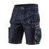 Rövidnadrág, farmer, DENIM, cipzáros oldalzsebekkel, 98% pamut, 410g/m2, S (81-279-S) Rövidnadrág, farmer, DENIM, cipzáros oldalzsebekkel, 98% pamut, 410g/m2, S (81-279-S)
