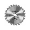 YATO Fűrésztárcsa fához 205 x 18 x 2,0 mm / 24T (YT-6066) YATO Fűrésztárcsa fához 205 x 18 x 2,0 mm / 24T (YT-6066)
