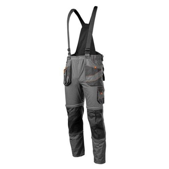 Munkanadrág, kantáros, 6 az 1-ben, 100% pamut, XL (81-321-XL) Munkanadrág, kantáros, 6 az 1-ben, 100% pamut, XL (81-321-XL)