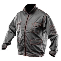 Munkakabát, BASIC, L/52, 35% pamut, 65% polyester, Többfunkciós zsebek, gumírozott derék, CE EN341 (81-410-L) Munkakabát, BASIC, L/52, 35% pamut, 65% polyester, Többfunkciós zsebek, gumírozott derék, CE EN341 (81-410-L)