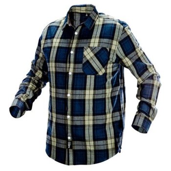 Munkaing, flanel, kék-oliva-fekete, 100% pamut, S (81-541-S) Munkaing, flanel, kék-oliva-fekete, 100% pamut, S (81-541-S)
