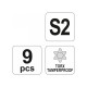 YATO Torx kulcs készlet 9 részes T10-T50 S2 (YT-0563) YATO Torx kulcs készlet 9 részes T10-T50 S2 (YT-0563)